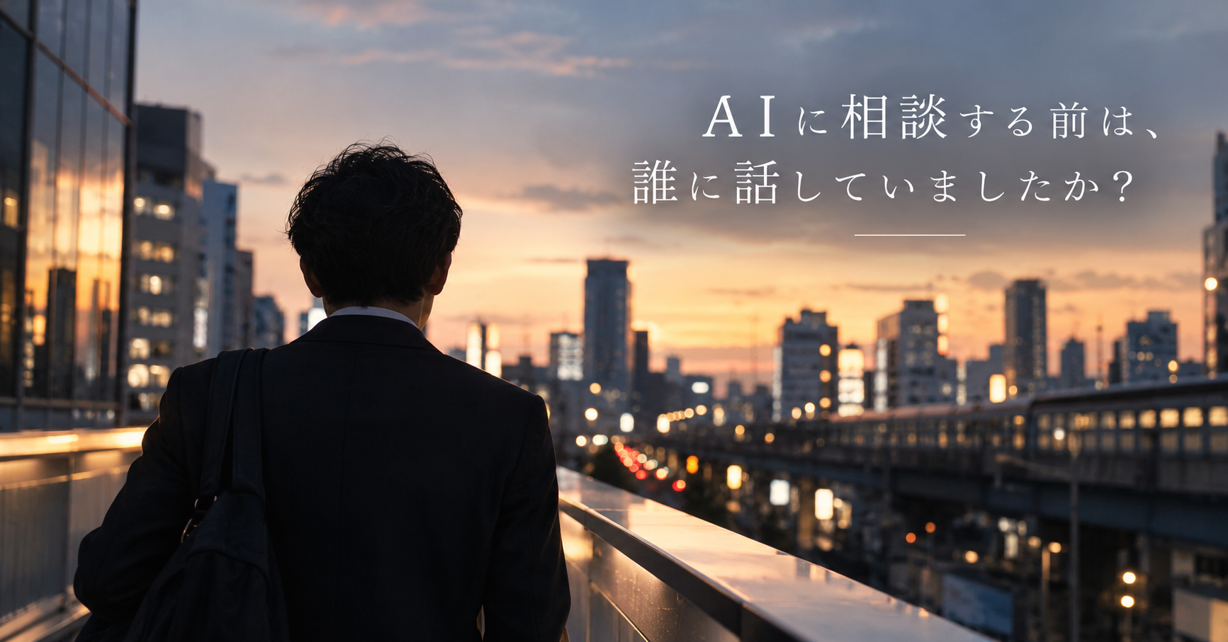 AIに相談する前は、誰に話していましたか？