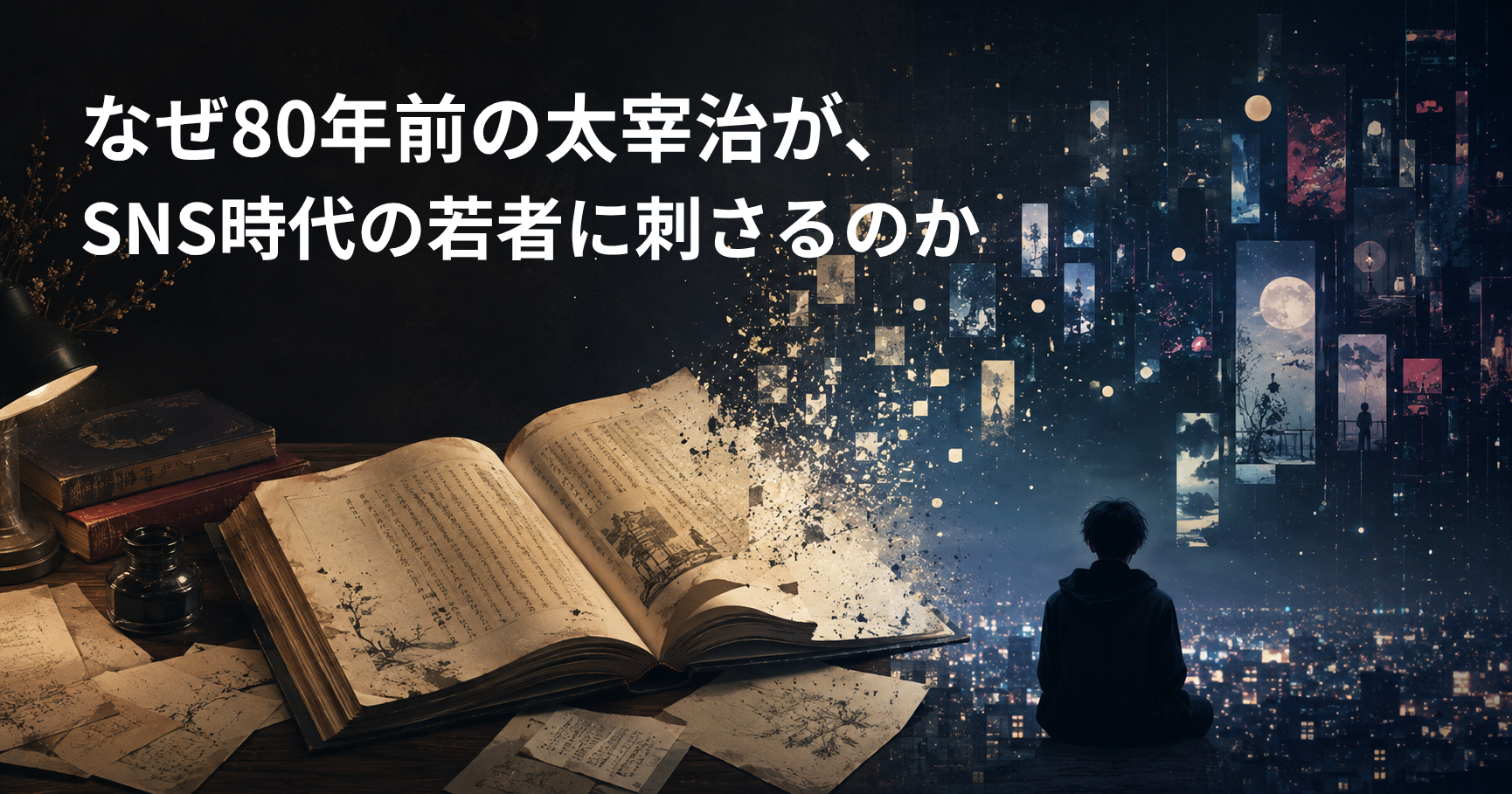 なぜ80年前の太宰治が、SNS時代の若者に刺さるのか
