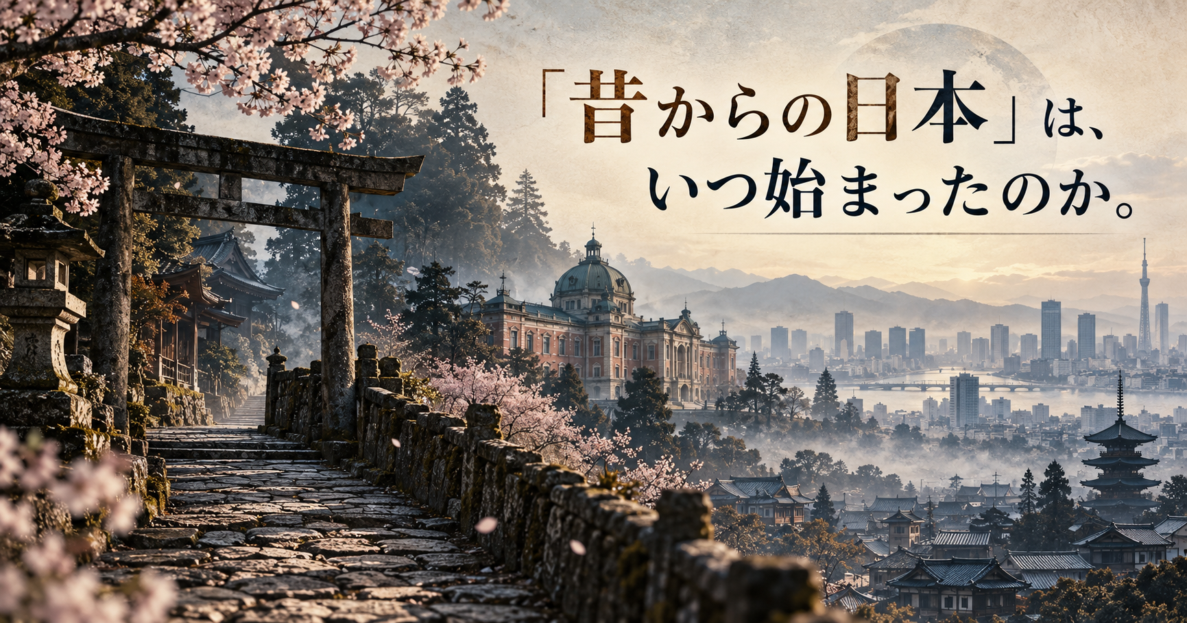 「保守」は、いつからの日本を守るのか。
